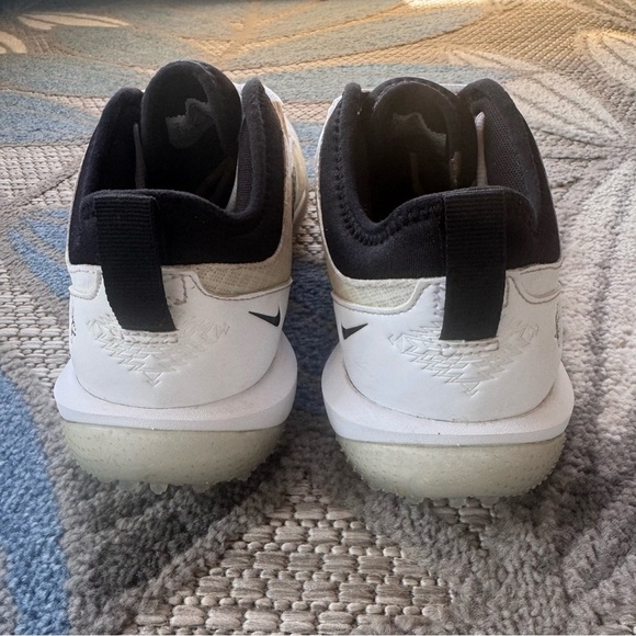 NIKE ALPHA HUARACHE 7 PRO TURF LAX SHOE WHITE/BLACK CJ0235-102 MEN’S SIZE 8 - Picture 5 of 8